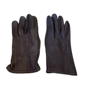 Gloves Native Deerskin Leather Mens Size S Brown Driver Style Soft